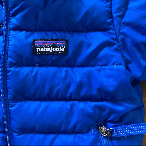 Patagonia Blue Puffer Jacket - Picture 2 of 4